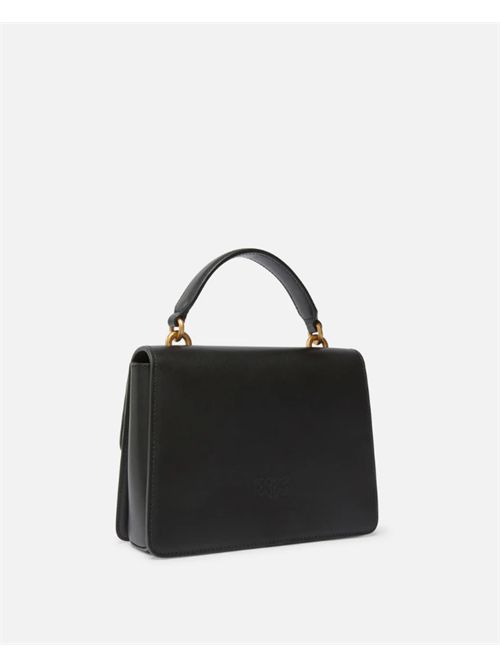 LOVE ONE TOP HANDLE MINI PINKO | 100071.A0F1Z99Q NERO-ANT. GOLD